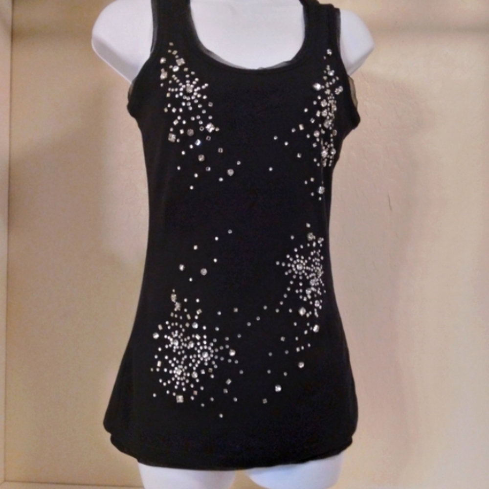 INC International Concepts Jeweled Tank Top